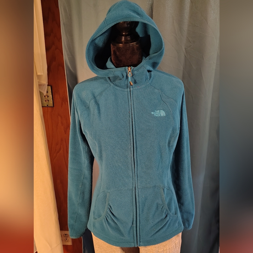 The North Face Blue Fleece Jacket Polartec Classic Medium